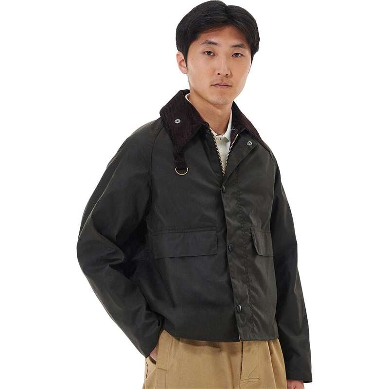 バブアー メンズ アウター ジャケット・ブルゾン ジャケット Barbour Spey Wax Jacket - Men's Olive オリーブ
