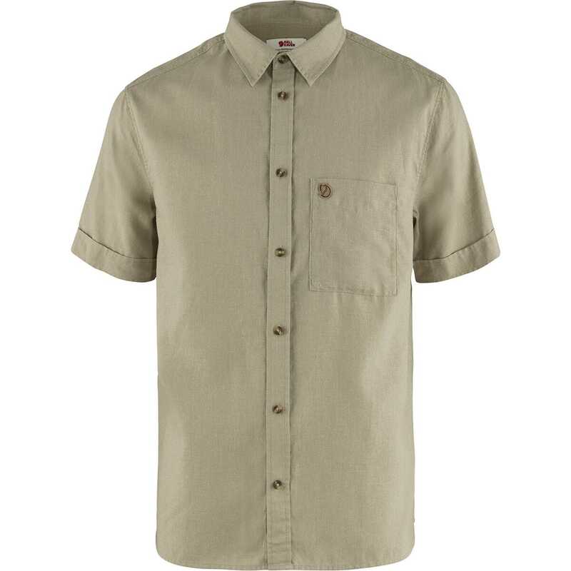 フェールラーベン メンズ トップス シャツ Fjallraven Ovik Travel Shirt - Men's Sand Stone サンド
