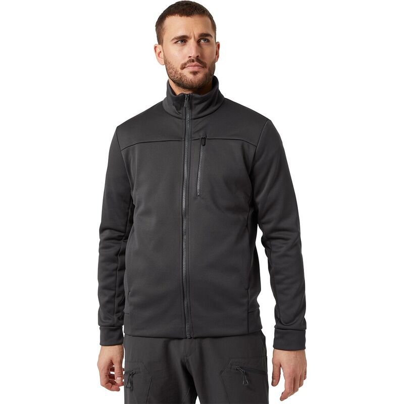 ヘリーハンセン メンズ アウター 上衣・上衣 フリース 上衣 Helly Hansen Crew Fleece Jacket - Men\u0027s Ebony コート・ジャケット-メンズファッション