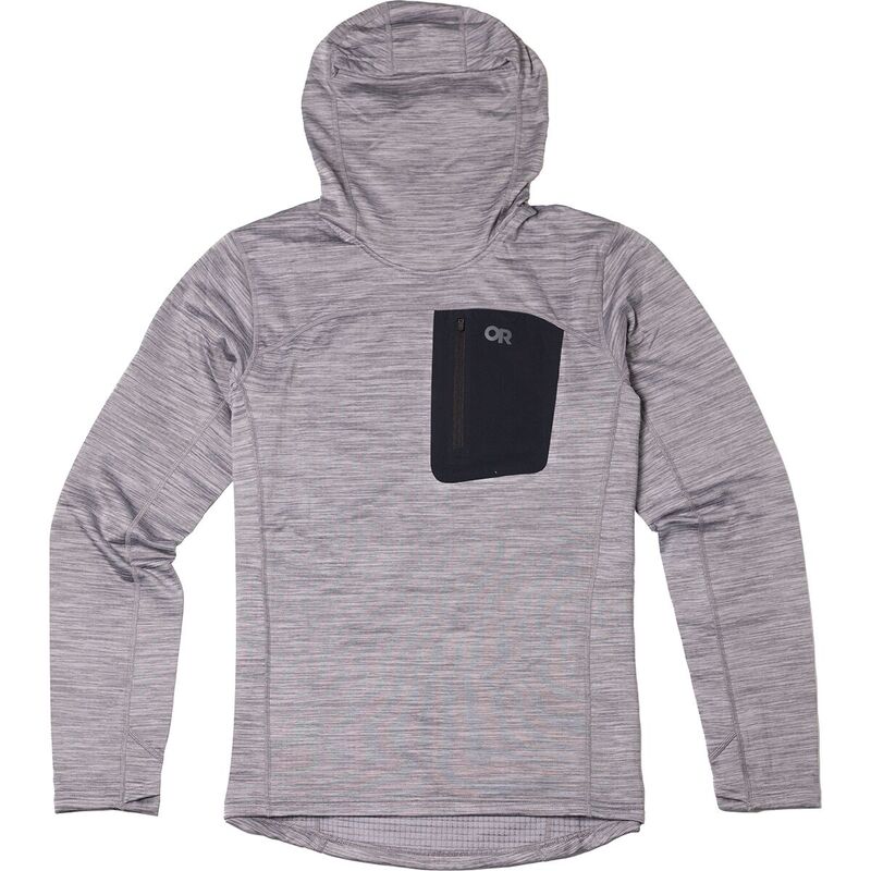 アウトドアリサーチ メンズ アウター ジャケット・ブルゾン フリース パーカー Outdoor Research Vigor Grid Fleece Pullover Hoodie - Men's Grey Heather グレー|ReVida 店