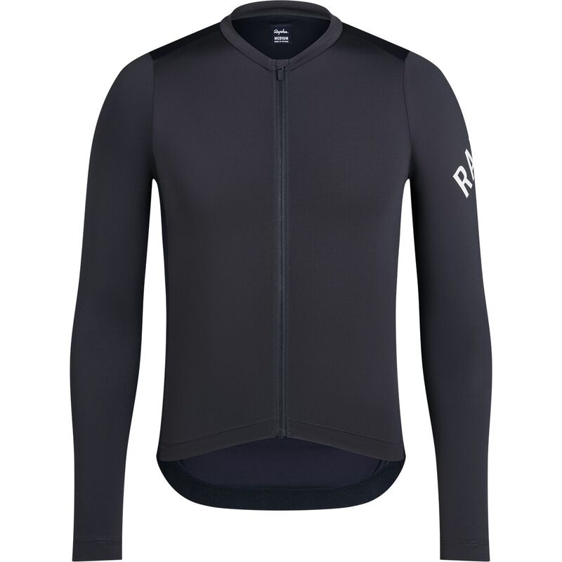 ラファ メンズ トップス Tシャツ ジャージー 長袖 Rapha Pro Team Long-Sleeve Jersey - Men's Dark Grey/Black ブラック 27,936円