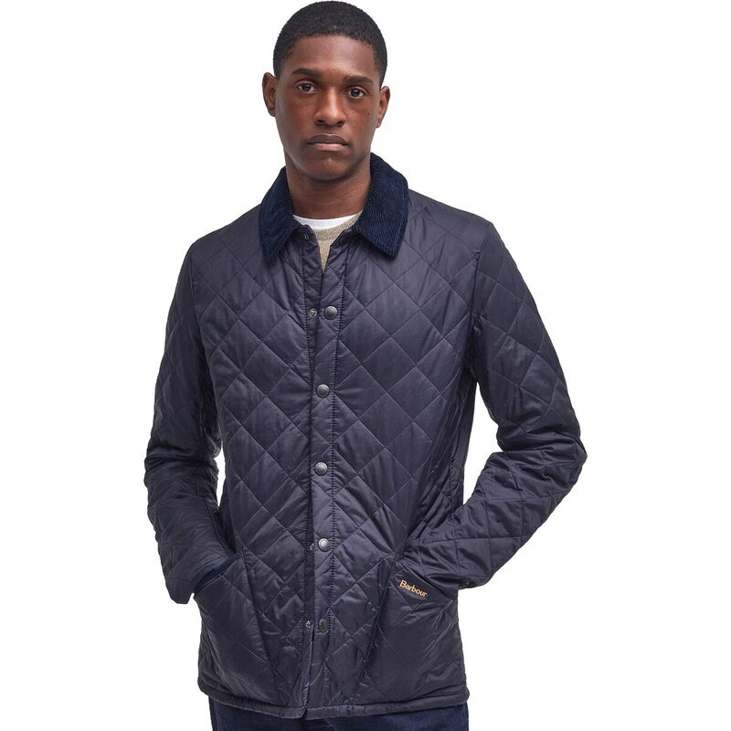 バブアー メンズ アウター 上衣・上衣 キルティング 上衣 Barbour Heritage Liddesdale Quilted Jacket - Men\u0027s Navy 米国海軍