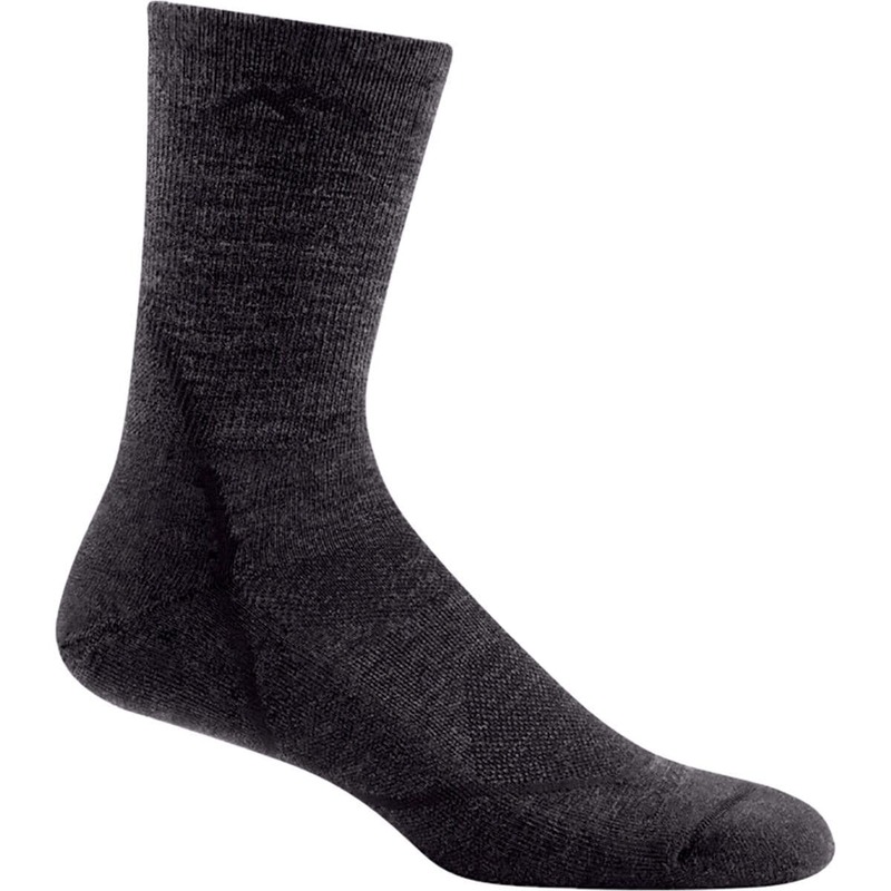 ダーンタフ メンズ アンダーウェア 靴下 Darn Tough Light Hiker Micro Crew Light Cushion Sock - Men's Black ブラック