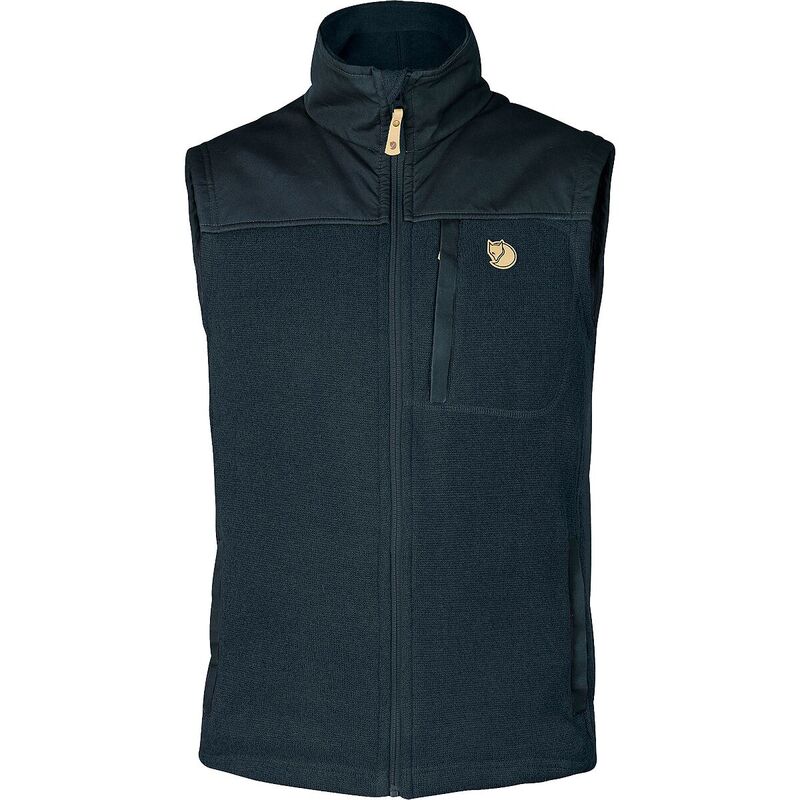 フェールラーベン メンズ トップス ベスト フリース Fjallraven Buck Fleece Vest - Men's Dark Navy ネイビー