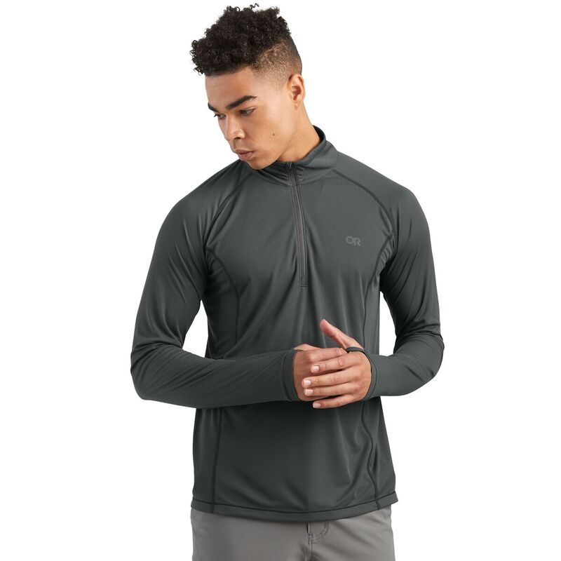 アウトドアリサーチ メンズ トップス シャツ ジャケット Outdoor Research Echo 1/4-Zip Jacket - Men's Storm