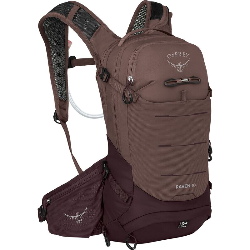 オスプレーパック レディース 御徒面子 うしろ側風呂敷き包み・背嚢 Osprey Packs Raven 10L Backpack - Women\u0027s Magma Brown 赤銅色 バッグ・小物・ブランド雑貨-バッグ