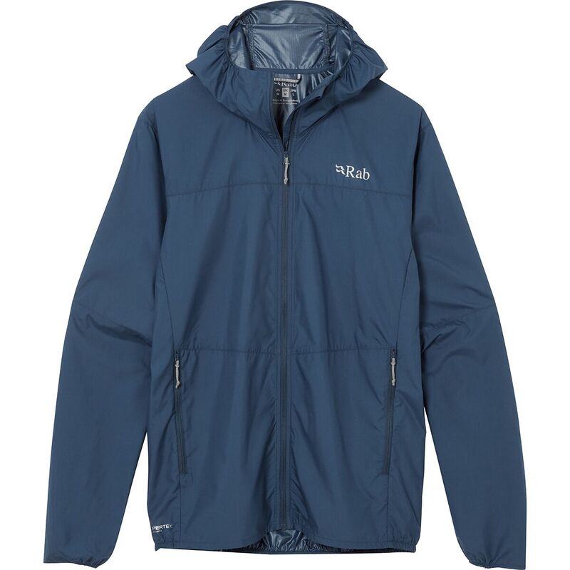 ラブ メンズ アウター ジャケット・ブルゾン フーデッドジャケット ジャケット Rab Windgather Hooded Jacket - Men's Tempest Blue ブルー