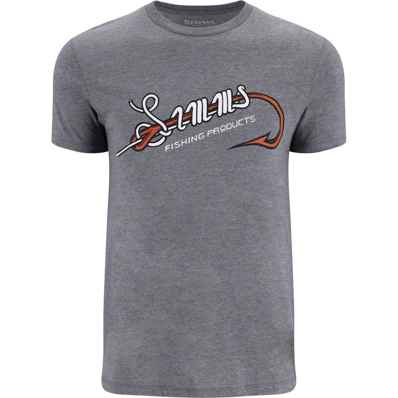 シムズ メンズ トップス Tシャツ Simms Hook & Loop T-Shirt - Men's Athletic Heather ヘザー