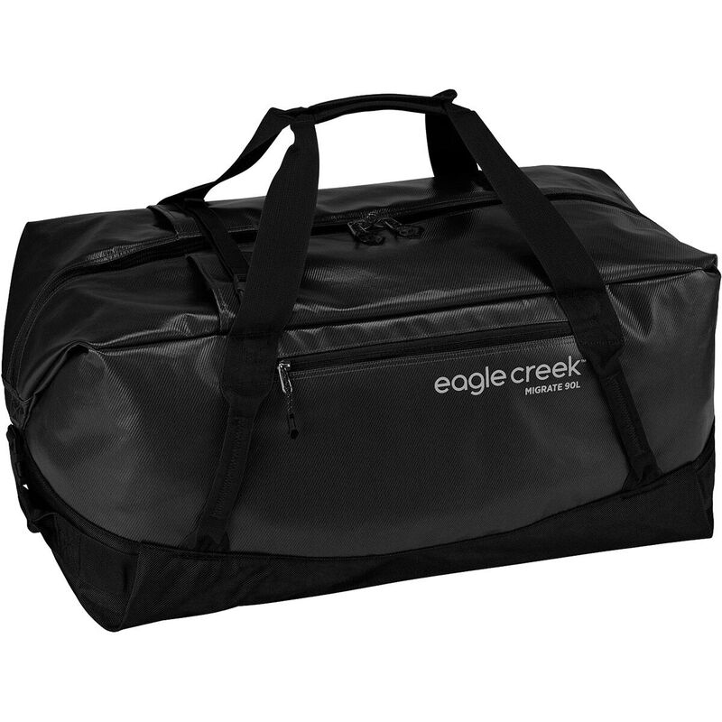 鷲小川 メンズ 御徒面子 ボストンバッグ Eagle Creek Migrate 90L Duffel Bag Midnight Black 黒いこと バッグ・小物・ブランド雑貨-メンズバッグ-ボストンバッグ