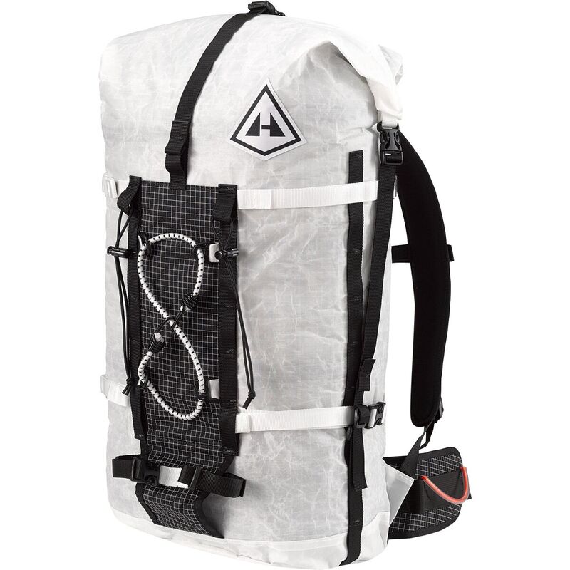 ハイパーライトマウンテンギア メンズ 御徒面子 うしろ側容器に並べる・背嚢 Hyperlite Mountain Gear Ice 40L Backpack White 白いこと