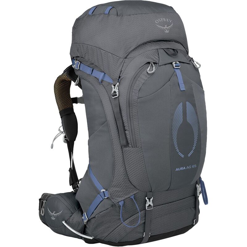 オスプレーパック レディース バッグ バックパック・リュックサック Osprey Packs Aura AG 65L Backpack - Women's Tungsten Grey グレー