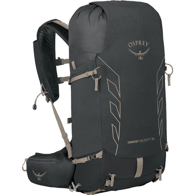 オスプレーパック レディース バッグ バックパック・リュックサック Osprey Packs Tempest Velocity 30L Backpack - Women's Dark Charcoal/Chiru Tan チャコール
