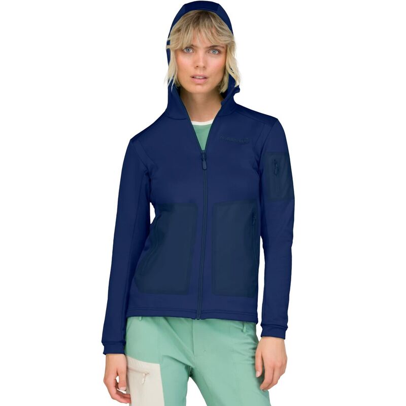 ノローナ レディース アウター 上衣・上衣 フーデッドジャケット 上衣 Norrona Falketind Warm2 Stretch Hooded Jacket - Women\u0027s Indigo Night インディゴ