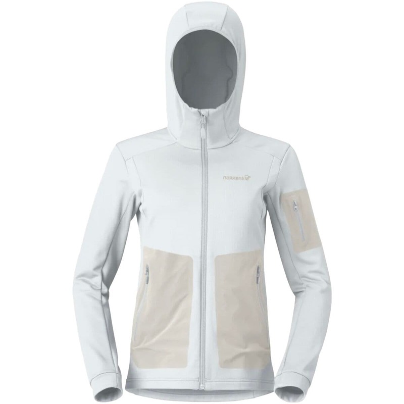 ノローナ レディース アウター 上衣・上衣 フーデッドジャケット 上衣 Norrona Falketind Warm2 Stretch Hooded Jacket - Women\u0027s Snow White 白いこと