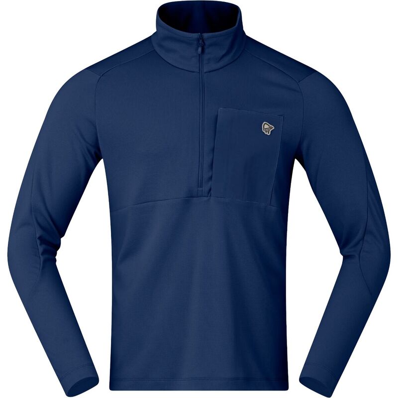 ノローナ メンズ トップス シャツ Norrona Femund Warm1 Half-Zip - Men's Indigo Night インディゴ