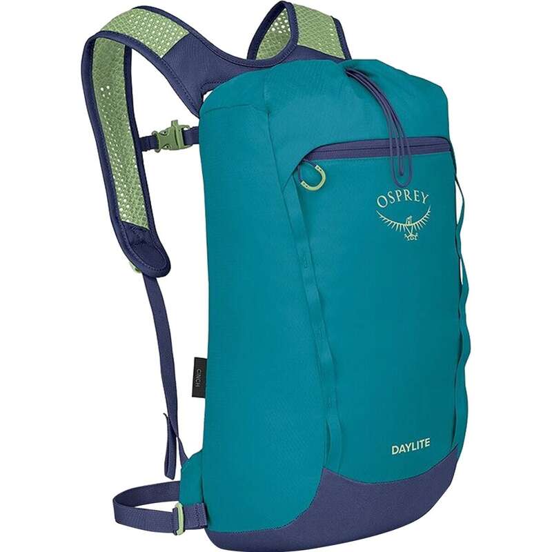 オスプレーパック メンズ バッグ バックパック・リュックサック Osprey Packs Daylite 15L Cinch Pack Blue Spikemoss/Alkaline ブルー