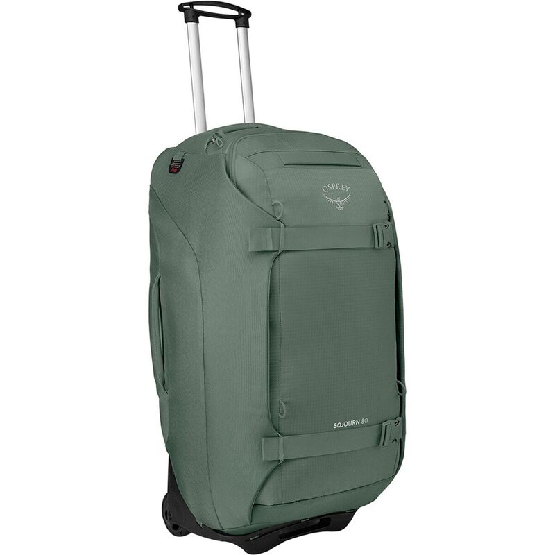 オスプレーパック メンズ 御徒面子 ボストンバッグ Osprey Packs Sojourn 80L Rolling Gear Bag Koseret Green 緑であること