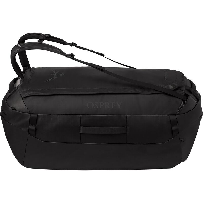 オスプレーパック メンズ 御徒面子 ボストンバッグ Osprey Packs Transporter 120L Duffel Raven Black/Black 黒いこと