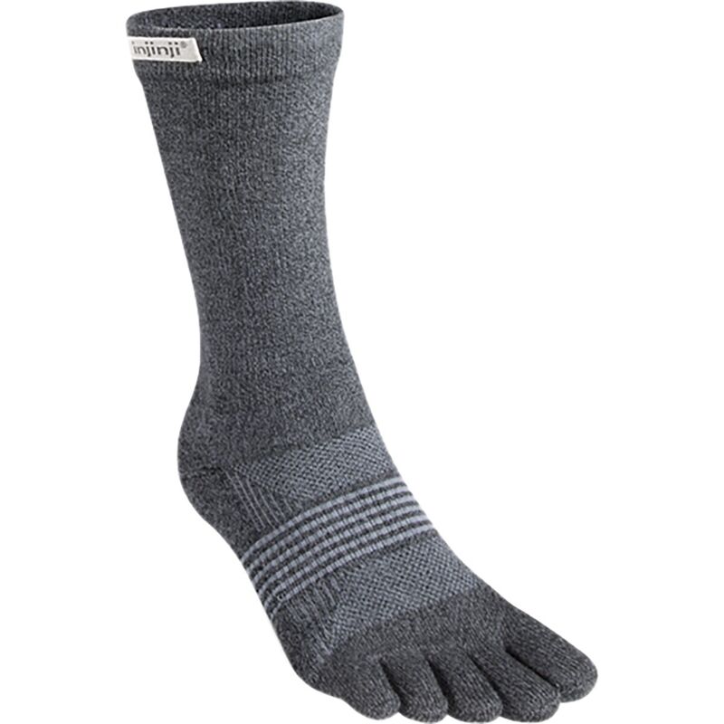 インジンジ レディース アンダーウェア 靴下 Injinji Trail Midweight Crew CoolMax Sock - Women's Granite