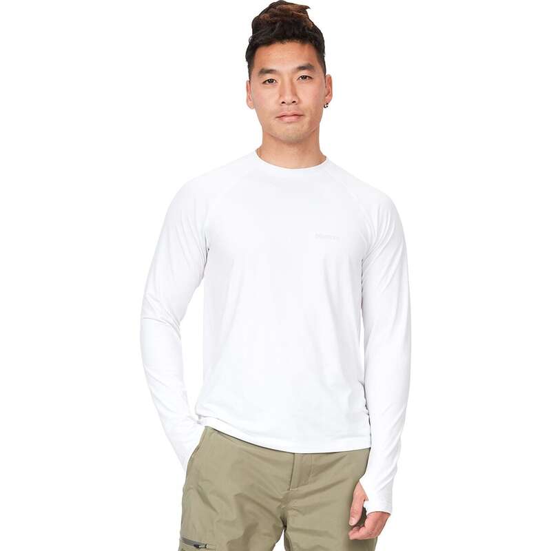 マーモット メンズ トップス シャツ 長袖 Marmot Windridge Long-Sleeve Shirt - Men's White ホワイト｜ReVida 店 9,436円