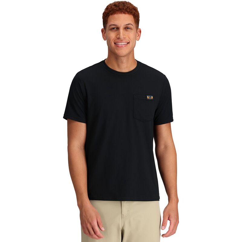 アウトドアリサーチ メンズ トップス シャツ Tシャツ Outdoor Research Essential Pocket T-Shirt - Men's Black ブラック