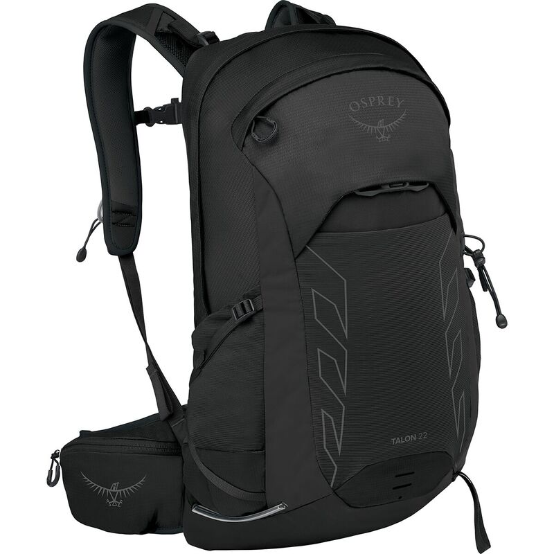 オスプレーパック メンズ バッグ バックパック・リュックサック Osprey Packs Talon 22L Backpack - Men's Black/Coal Grey ブラック