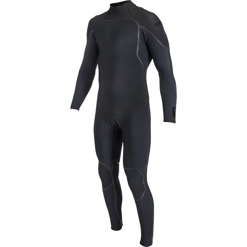 オニール メンズ 水泳着 上下書き割り O\u0027Neill Hyperfreak Fire 4/3粍+ Back Zip Full Wetsuit - Men\u0027s Black/Black 黒いこと