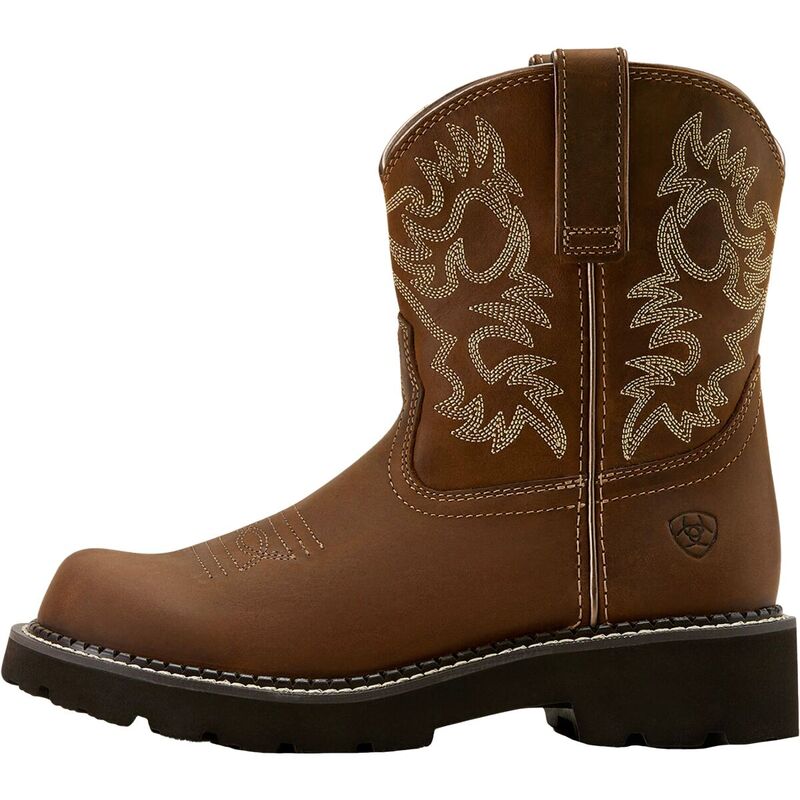 アリアト レディース シューズ ブーツ・レインブーツ Ariat Fatbaby Boot - Women's Sassy Brown ブラウン｜ReVida 店