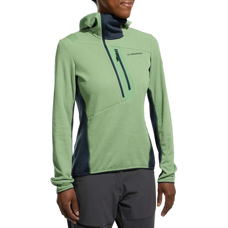 ラスポルティバ レディース アウター ジャケット・ブルゾン パーカー La Sportiva Big Wall Pullover Hoodie - Women's Aspen Green/Night Sky グリーン｜ReVida 店