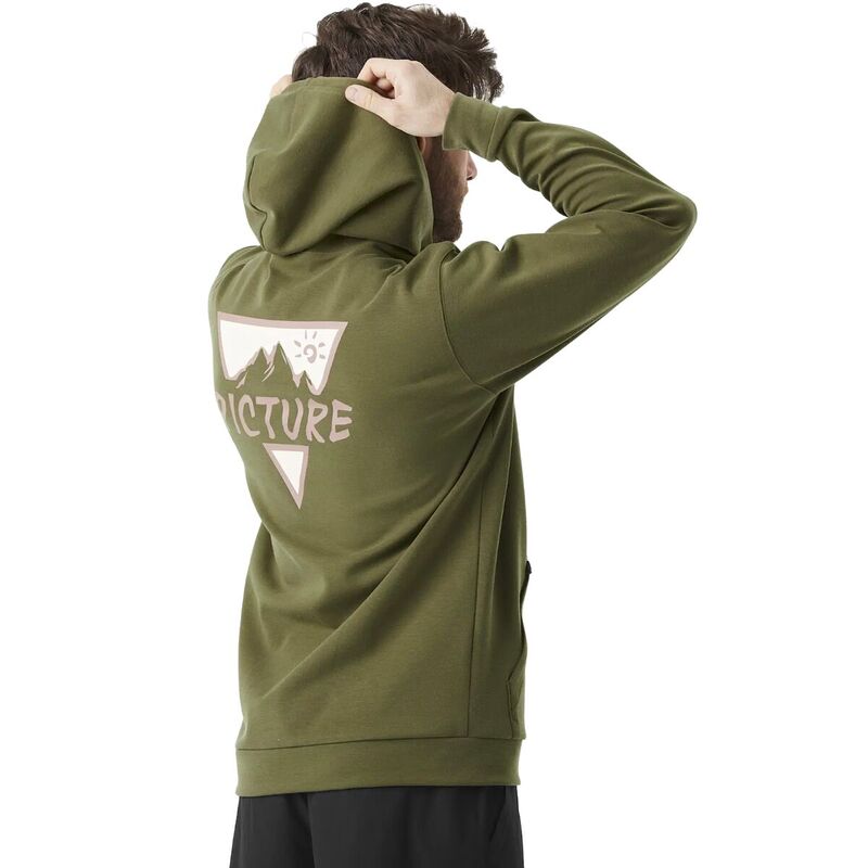 ピクチャー オーガニック メンズ アウター パーカー・スウェット パーカー Picture Organic Pluris Tech Hoodie - Men's Tobacco