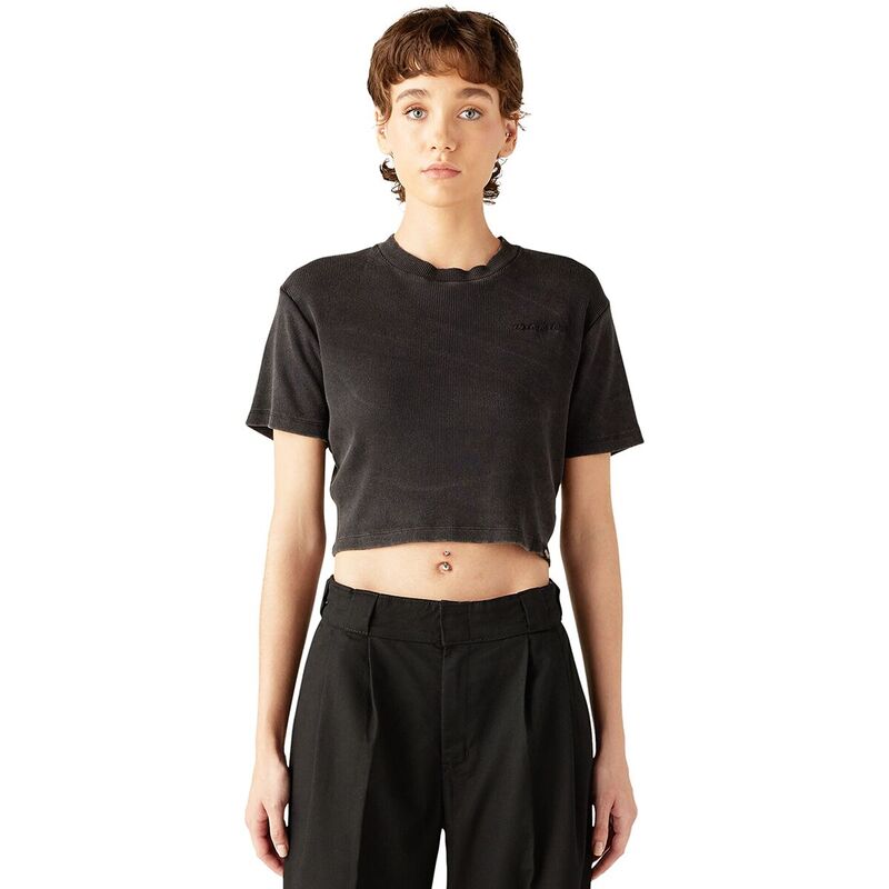 ディッキーズ レディース トップス Tシャツ Dickies Plentywood T-Shirt - Women's Black ブラック