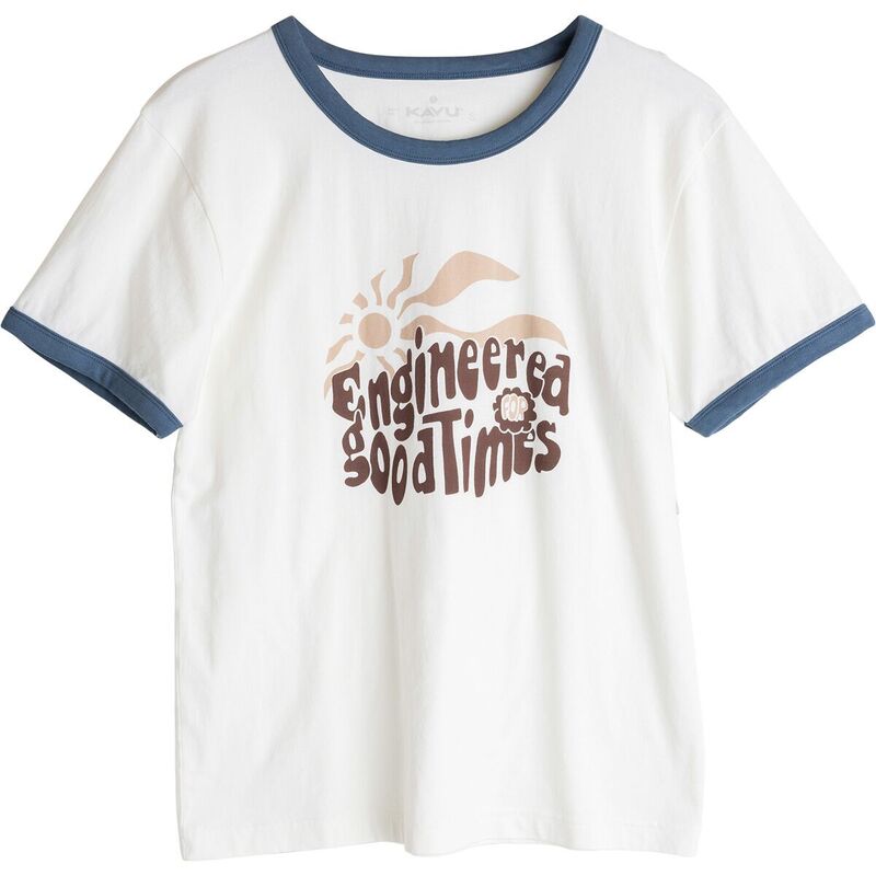 カブー レディース トップス Tシャツ KAVU High Spirits Top - Women's Off White オフホワイト｜ReVida 店