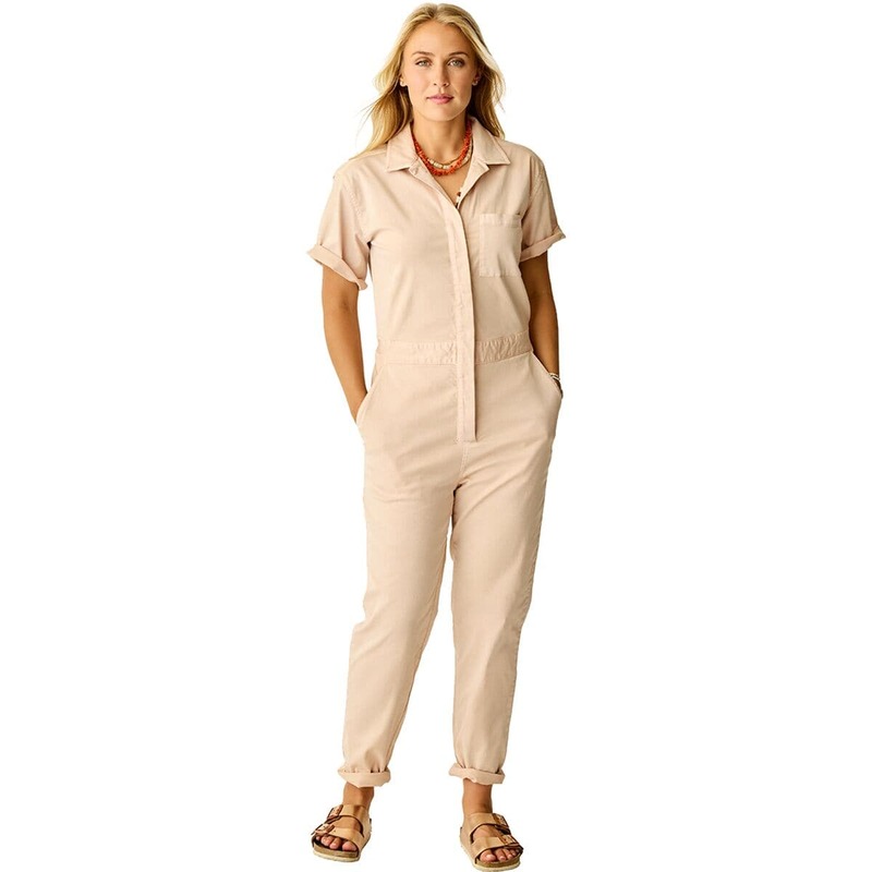 カーブデザイン レディース ボトムス スカート ジャンプスーツ Carve Designs Nyla Twill Jumpsuit - Women's Biscuit｜ReVida 店