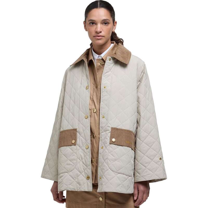 バブアー レディース アウター ジャケット・ブルゾン ジャケット Barbour Corinne Quilt Jacket - Women's Light Sand/Ancient サンド