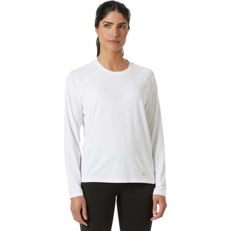 ヘリーハンセン レディース トップス Tシャツ 長袖 Helly Hansen Shine Solen Long-Sleeve Crew Shirt - Women's White ホワイト