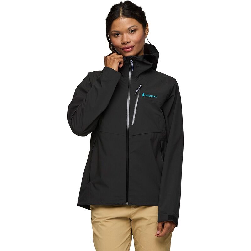 コートパクシー レディース アウター ジャケット・ブルゾン ジャケット Cotopaxi Impermeo 3L Hooded Shell Jacket - Women's Cotopaxi Black ブラック|ReVida 店