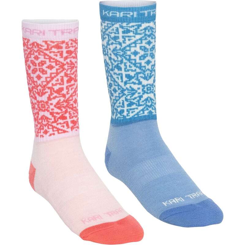 苛性カリ ツラー レディース アンダーお召しもの ソックス Kari Traa Puffin Sock - 2-Pack - Women\u0027s Gum