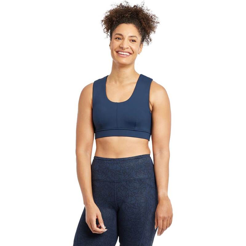 オイセル レディース アンダーウェア ブラジャー Oiselle Flyout Bra - Women's Ink Blue ブルー
