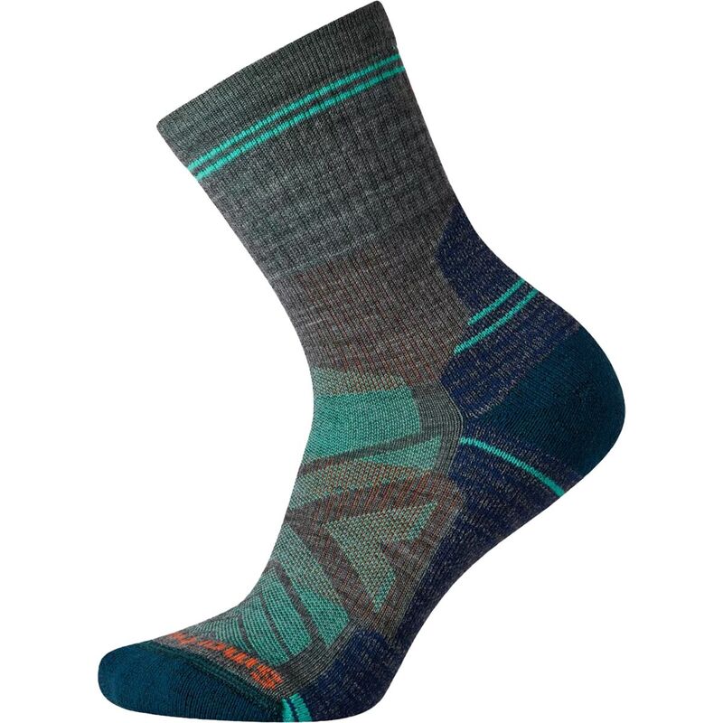 スマートウール レディース アンダーウェア 靴下 Smartwool Performance Hike Light Cushion Mid Crew Sock - Women's Medium Gray グレー