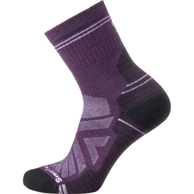 かっこ良い羊毛 レディース アンダーお召しもの ソックス Smartwool Performance Hike Light Cushion Mid Crew Sock - Women\u0027s Purple Iris パープル