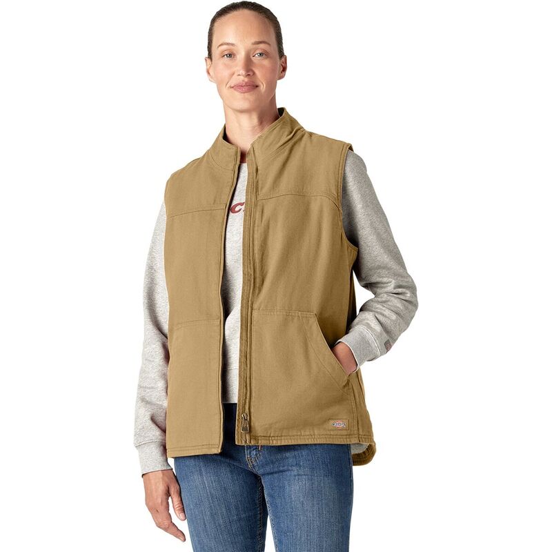 ディッキーズ レディース トップス ベスト Dickies Sherpa Duck Vest - Women's Rinsed Nubuck｜ReVida 店