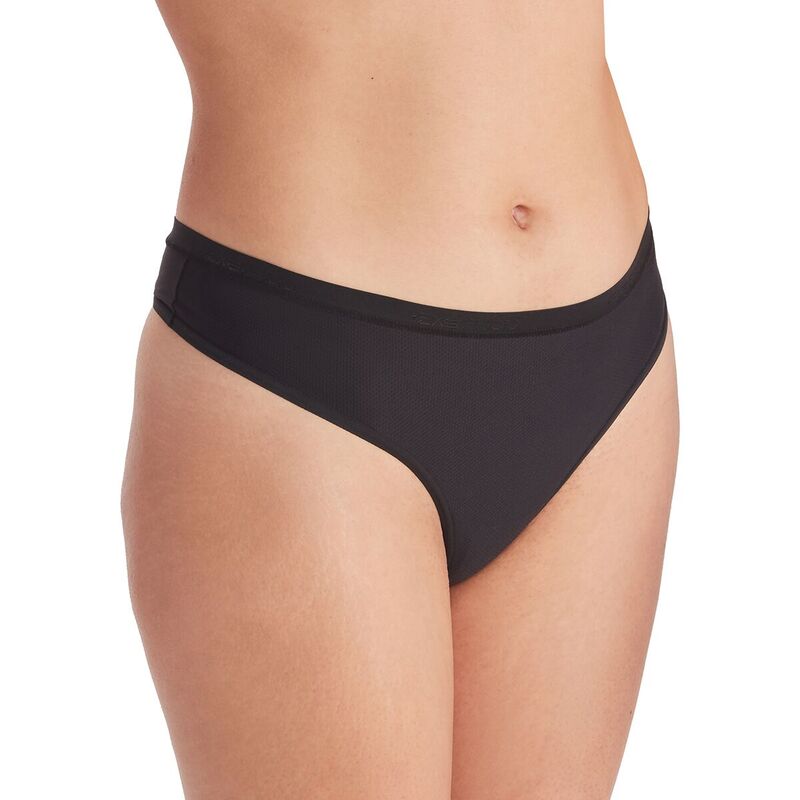 エクスオフィシオ レディース アンダー御召しもの ズボン下 ExOfficio Give-N-Go 2.0 Thong Underwear - Women\u0027s Black 黒いこと