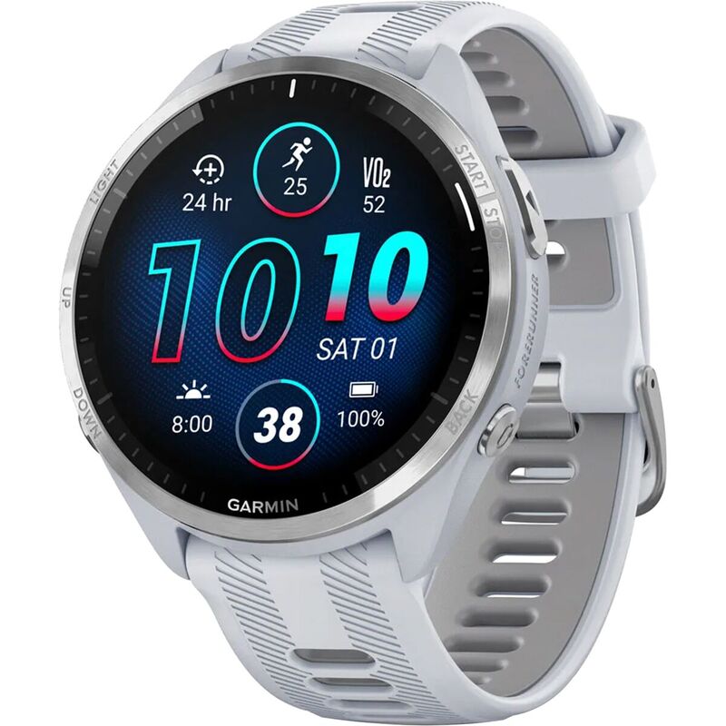 ガーミン レディース アクセサリー 腕時計 Garmin Forerunner 965 Watch Whitestone