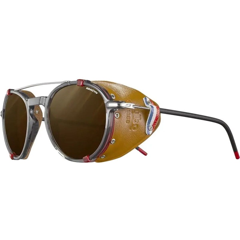 ジュルボ メンズ 付属物 サングラス・アイウェア Julbo Legacy Sunglasses Translucent Black/Red/REACTIV 2-4 Polarized 黒いこと その他-バッグ・小物・ブランド雑貨-眼鏡・サングラス