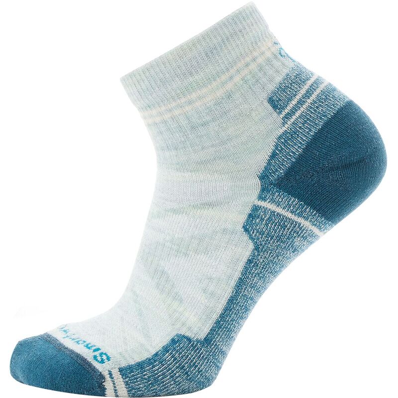 かっこ良い羊毛 レディース アンダーお召しもの ソックス アンクル Smartwool Performance Hike Light Cushion Ankle Sock - Women\u0027s Frosty Green 緑であること