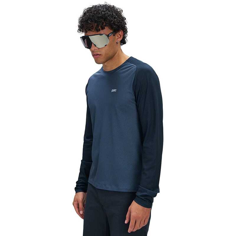 ピーオーシー メンズ トップス Tシャツ ジャージー 長袖 POC Motion Air Long-Sleeve Jersey Apatite Navy ネイビー