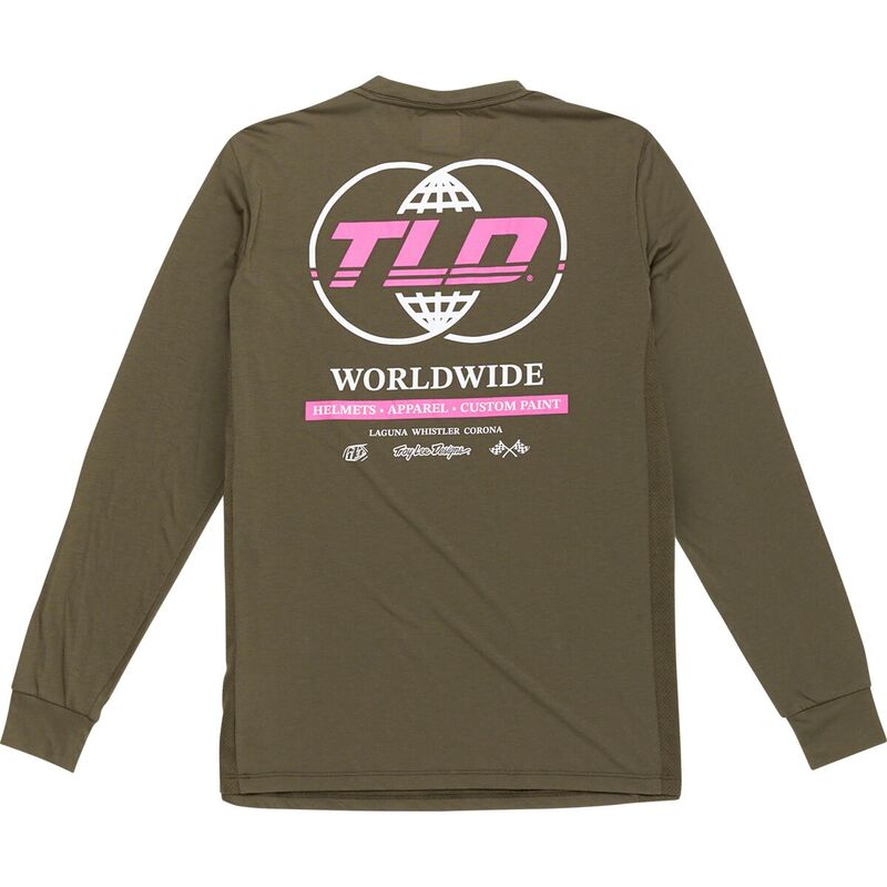 トロイリーデザイン メンズ トップス Tシャツ 長袖 Troy Lee Designs Skyline Long-Sleeve Ride T-Shirt - Men's Worldwide Caper