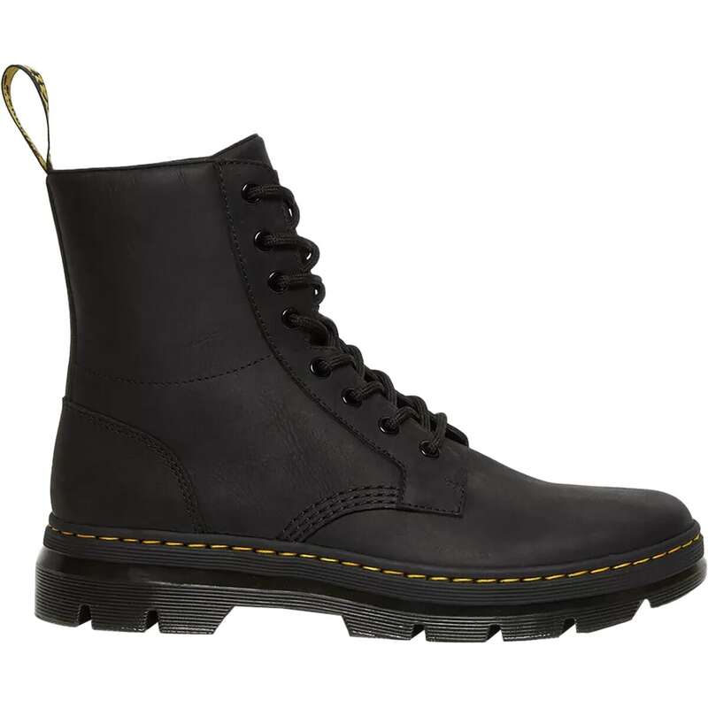 ドクターマーチン メンズ シューズ ブーツ・レインブーツ 8 ホール ブーツ Dr. Martens Combs 8 Eye Boot Black ブラック｜ReVida 店