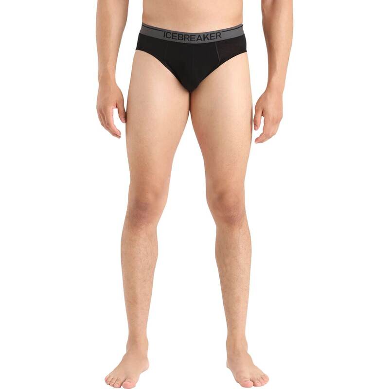 アイスブレーカー メンズ アンダーウェア ブリーフパンツ Icebreaker BodyFit 150-Ultralite Anatomica Brief - Men's Black ブラック