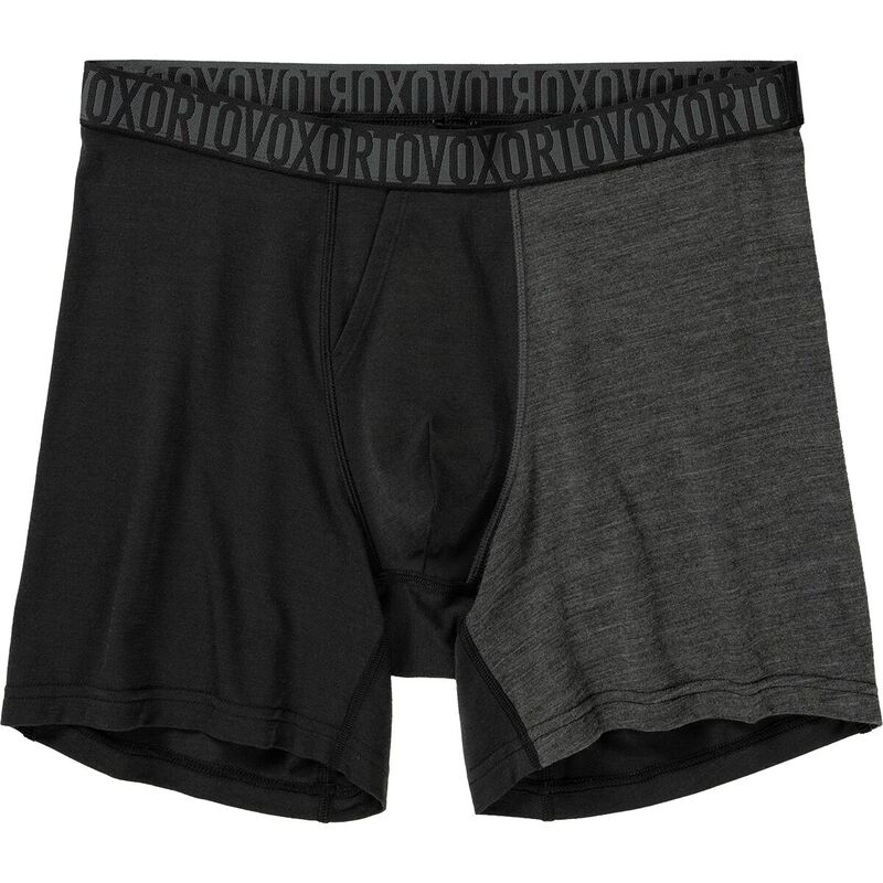 オルトボックス メンズ アンダーウェア ボクサーパンツ Ortovox 150 Essential Boxer Brief - Men's Black Raven ブラック｜ReVida 店